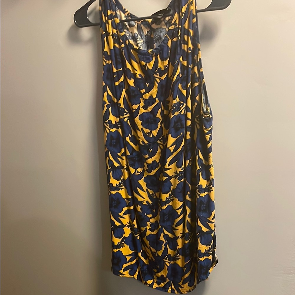 Lane Bryant Floral Sleeveless Top